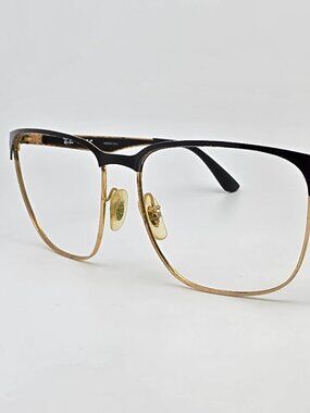 Ray-Ban RB3569 187/88 Polished Black on Gold Sunglasses Frame 59-17-145
